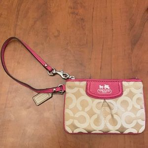 Authentic Coach wristlet